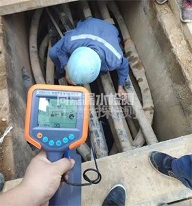 干驿镇管线探测